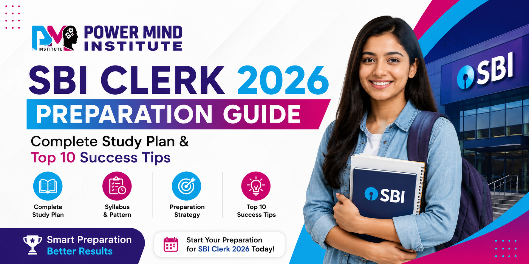 SBI Clerk 2026 Preparation Guide: Complete Study Plan & Top 10 Success Tips
