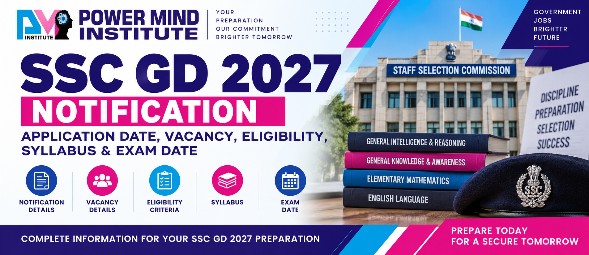SSC GD 2027 Notification: Vacancy, Eligibility, Exam Date and How to Prepare