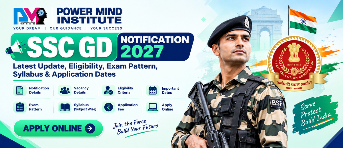 SSC GD Notification 2027: Latest Update, Eligibility, Exam Pattern, Syllabus & Application Dates
