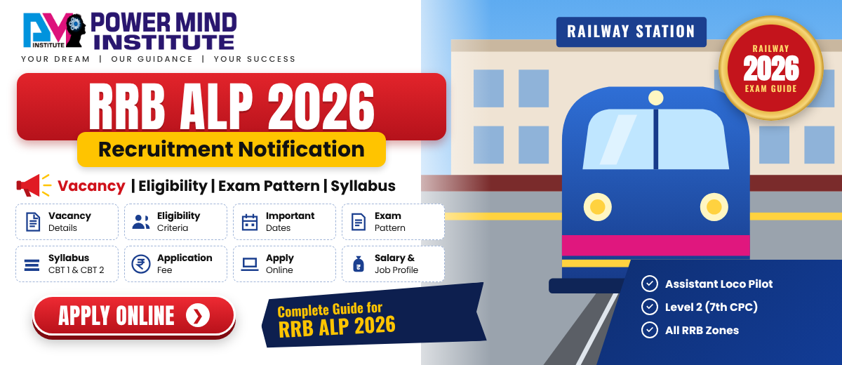 RRB ALP Recruitment 2026: Notification, Vacancy, Eligibility, Exam Pattern, Syllabus & Apply Online
