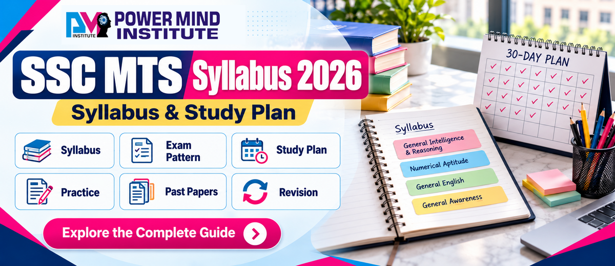 SSC MTS Syllabus 2026: Session-Wise Exam Pattern, Important Topics & 30-Day Revision Plan